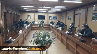 جلسه هماهنگی تدفین شهید گمنام در پردیس شهید رجایی ارومیه