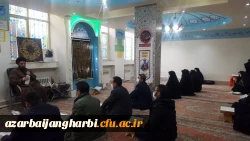 مراسم پرفیض زیارت عاشورابمناسبت گرامیداشت شهادت حضرت زهرا(س)ودومین سالگردشهادت سرداردلها - شهید مطهری خوی  2