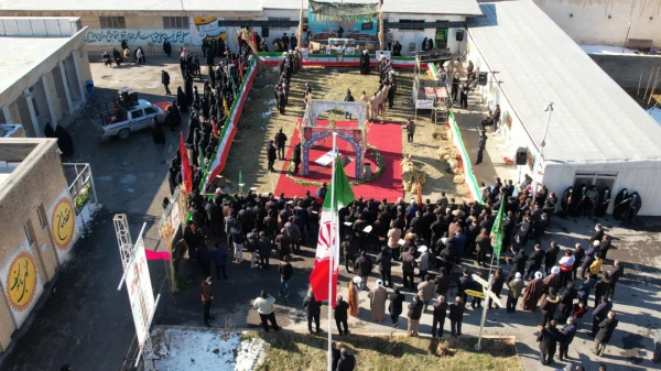 با تدفین شهید گمنام ، بوی شهادت پردیس شهید رجایی ارومیه را فراگرفت . 10