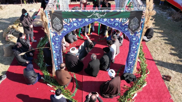 با تدفین شهید گمنام ، بوی شهادت پردیس شهید رجایی ارومیه را فراگرفت . 13