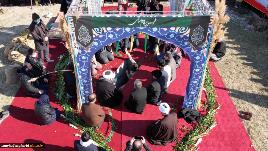 با تدفین شهید گمنام ، بوی شهادت پردیس شهید رجایی ارومیه را فراگرفت . 13