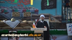 مراسم سومین روز تدفین شهید گمنام در پردیس شهید رجایی ارومیه برگزارشد. 3