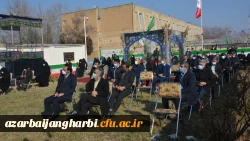 مراسم سومین روز تدفین شهید گمنام در پردیس شهید رجایی ارومیه برگزارشد. 4