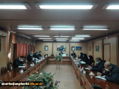 جلسه از سرگیری آموزش حضوری در نیم سال دوم سال تحصیلی جاری 