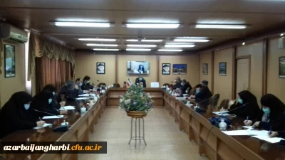 برگزاری جلسه شورای بازگشایی دانشگاه فرهنگیان استان آذربایجان غربی باحضور سرپرستان سراهای دانشجویی