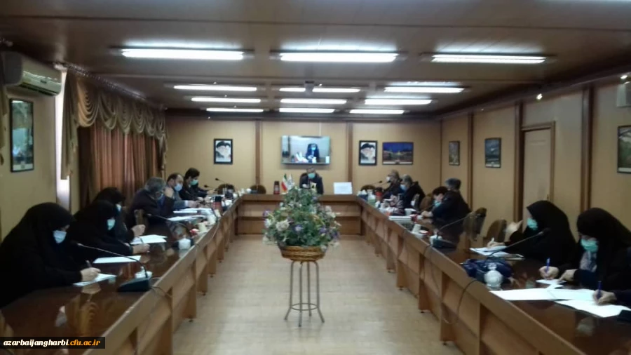 برگزاری جلسه شورای بازگشایی دانشگاه فرهنگیان استان آذربایجان غربی باحضور سرپرستان سراهای دانشجویی 2