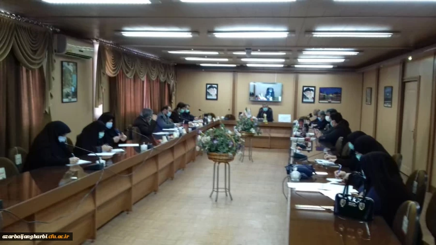 برگزاری جلسه شورای بازگشایی دانشگاه فرهنگیان استان آذربایجان غربی باحضور سرپرستان سراهای دانشجویی 3