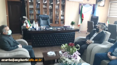 دیدار سرپرست دانشگاه فرهنگیان استان با مدیرکل آموزش و پرورش آذربایجان غربی