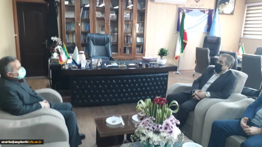 دیدار سرپرست دانشگاه فرهنگیان استان با مدیرکل آموزش و پرورش آذربایجان غربی 2