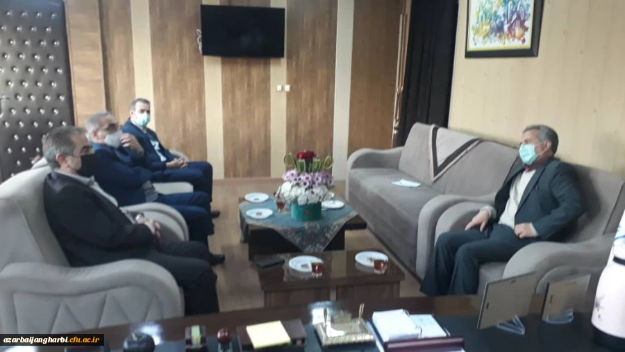 دیدار سرپرست دانشگاه فرهنگیان استان با مدیرکل آموزش و پرورش آذربایجان غربی 3