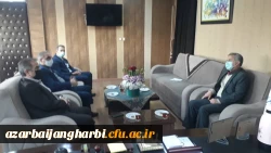 دیدار سرپرست دانشگاه فرهنگیان استان با مدیرکل آموزش و پرورش آذربایجان غربی 4