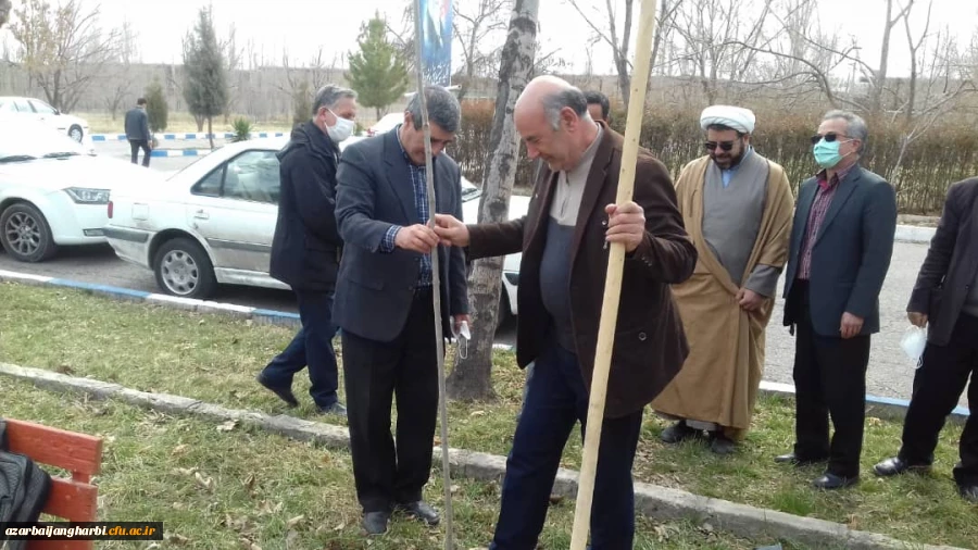 گرامیداشت هفته درخت و درختکاری وتقارن آن با میلاد با سعادت امام حسین (ع) وروز پاسدار 4