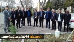 گرامیداشت هفته درخت و درختکاری وتقارن آن با میلاد با سعادت امام حسین (ع) وروز پاسدار 2