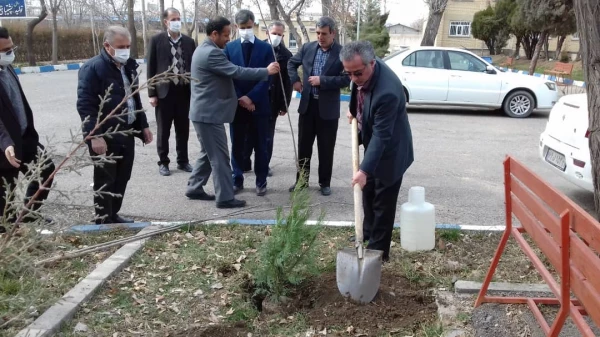 گرامیداشت هفته درخت و درختکاری وتقارن آن با میلاد با سعادت امام حسین (ع) وروز پاسدار 3