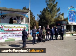 مراسم غبار روبی و عطر افشانی مزار مطهر شهدا (مهمانی لاله ها) 3