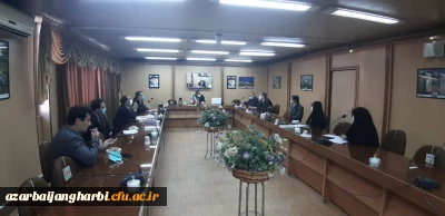 برگزاری جلسه هماهنگی از سرگیری آموزش مدیریت امور پردیس های استان آذربایجان غربی