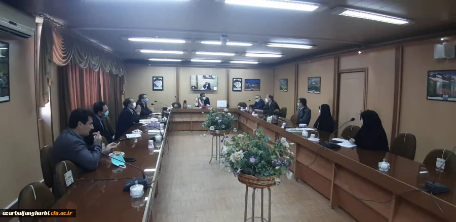 برگزاری جلسه هماهنگی از سرگیری آموزش مدیریت امور پردیس های استان آذربایجان غربی 2