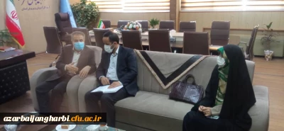 دیدار مدیر امور پردیسهای دانشگاه فرهنگیان استان با مدیر کل آموزش و پرورش 