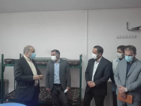 در آستانه از سرگیری آموزش حضوری دانشجویان فرماندار ارومیه از پردیس شهید رجایی بازدید نمود . 2