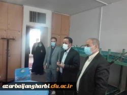 در آستانه از سرگیری آموزش حضوری دانشجویان فرماندار ارومیه از پردیس شهید رجایی بازدید نمود . 3