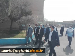 در آستانه از سرگیری آموزش حضوری دانشجویان فرماندار ارومیه از پردیس شهید رجایی بازدید نمود . 4