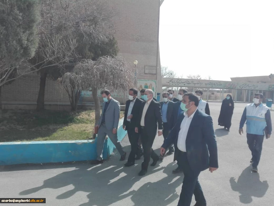 در آستانه از سرگیری آموزش حضوری دانشجویان فرماندار ارومیه از پردیس شهید رجایی بازدید نمود . 4