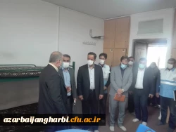در آستانه از سرگیری آموزش حضوری دانشجویان فرماندار ارومیه از پردیس شهید رجایی بازدید نمود . 5