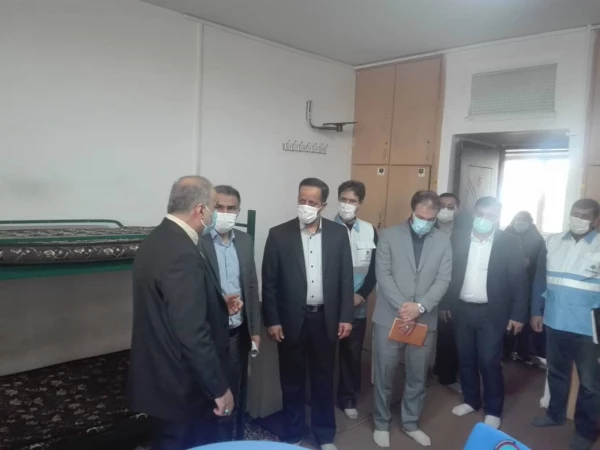 در آستانه از سرگیری آموزش حضوری دانشجویان فرماندار ارومیه از پردیس شهید رجایی بازدید نمود . 5