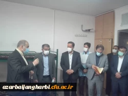 در آستانه از سرگیری آموزش حضوری دانشجویان فرماندار ارومیه از پردیس شهید رجایی بازدید نمود . 7