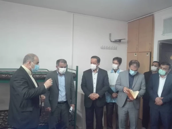 در آستانه از سرگیری آموزش حضوری دانشجویان فرماندار ارومیه از پردیس شهید رجایی بازدید نمود . 7