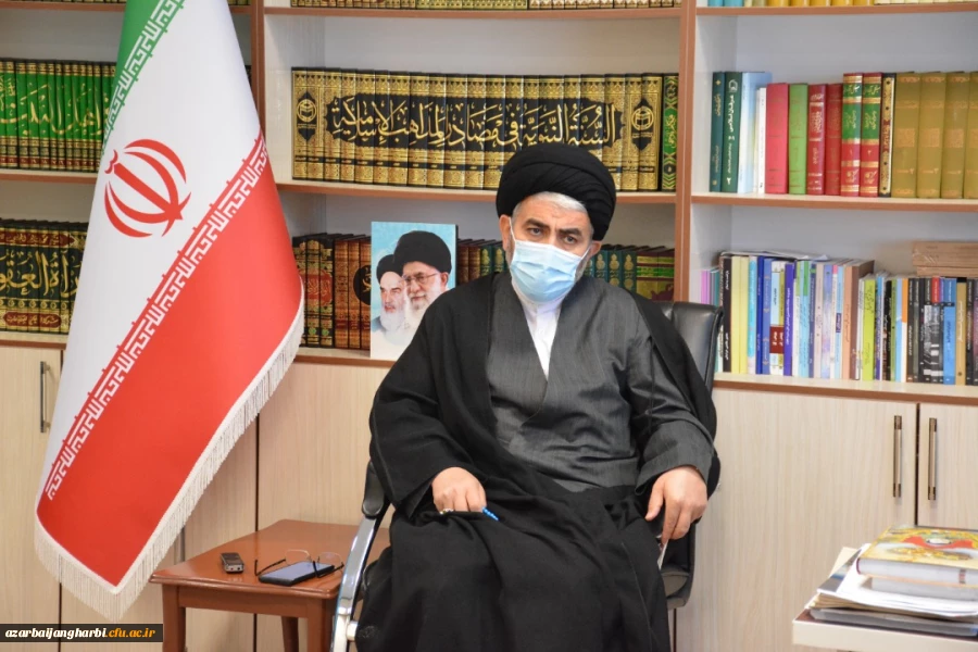 دیدار مسئولین دانشگاه فرهنگیان استان با نماینده ولی فقیه در استان و امام جمعه ارومیه 4