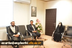 دیدار مسئولین دانشگاه فرهنگیان استان با نماینده ولی فقیه در استان و امام جمعه ارومیه 5