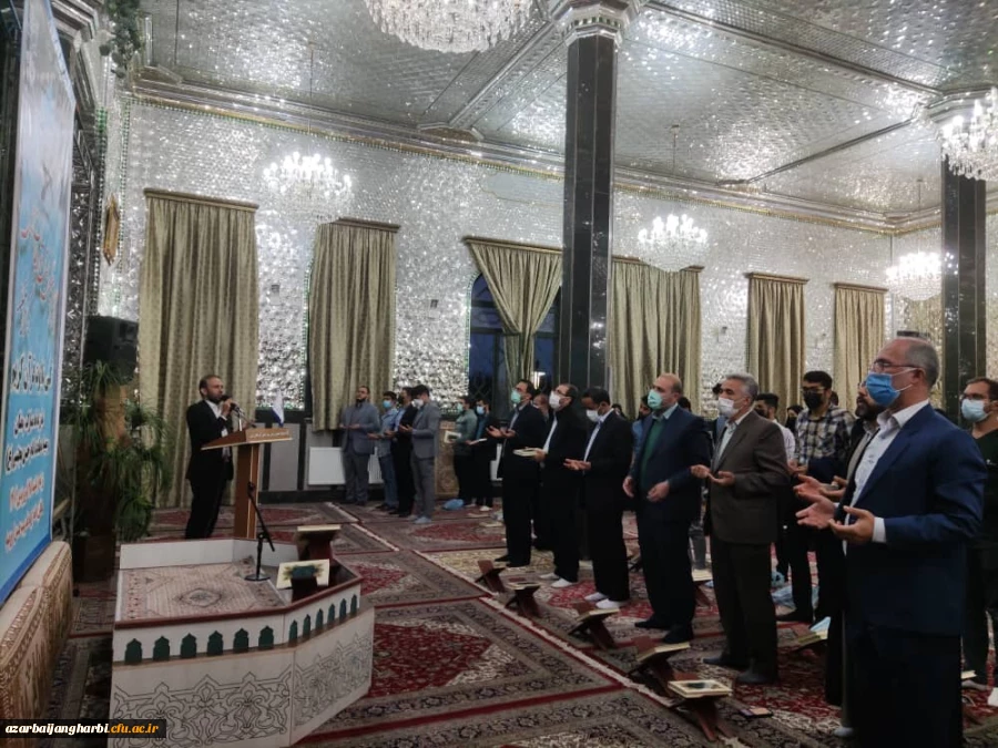 در امام زاده غریب حسن ارومیه برگزار شد : 
کرسی تلاوت قرآن همزمان با میلاد باسعادت امام حسن مجتبی (ع) 4