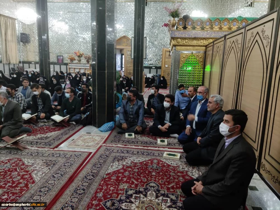 در امام زاده غریب حسن ارومیه برگزار شد : 
کرسی تلاوت قرآن همزمان با میلاد باسعادت امام حسن مجتبی (ع) 6