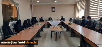 بازدید رئیس پردیس خواهران استان آذربایجان غربی از مرکز آموزش عالی شهید مطهری خوی 