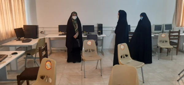 بازدید رئیس پردیس خواهران استان آذربایجان غربی از مرکز آموزش عالی شهید مطهری خوی  6