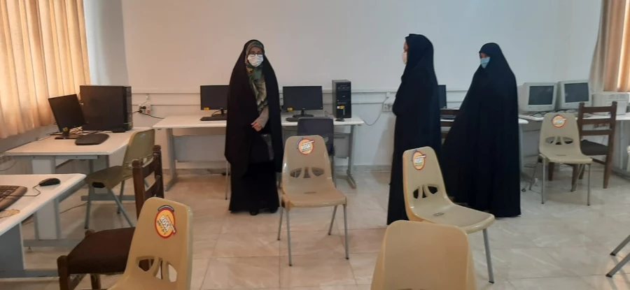 بازدید رئیس پردیس خواهران استان آذربایجان غربی از مرکز آموزش عالی شهید مطهری خوی  6