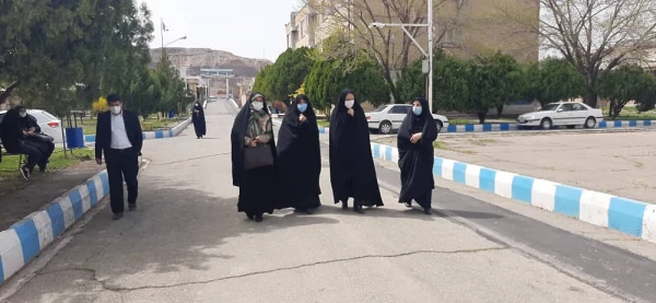 بازدید رئیس پردیس خواهران استان آذربایجان غربی از مرکز آموزش عالی شهید مطهری خوی  7