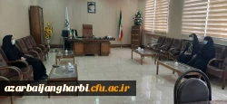 بازدید رئیس پردیس خواهران استان آذربایجان غربی از مرکز آموزش عالی شهید مطهری خوی  8