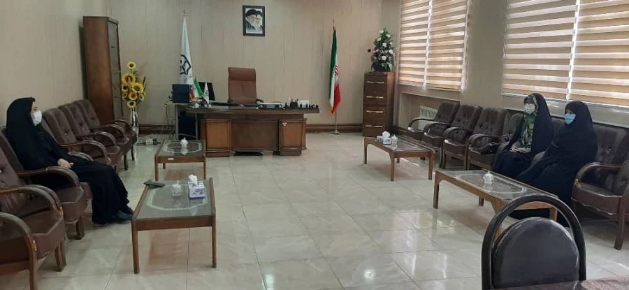 بازدید رئیس پردیس خواهران استان آذربایجان غربی از مرکز آموزش عالی شهید مطهری خوی  8