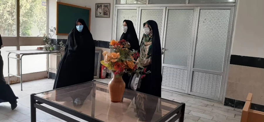 بازدید رئیس پردیس خواهران استان آذربایجان غربی از مرکز آموزش عالی شهید مطهری خوی  9