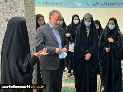 دیدار فرماندار شهرستان خوی با دانشجویان مرکز آموزش عالی شهید مطهری خوی