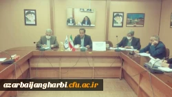 سومین جلسه کمیته استانی نظارت بر برنامه غذایی دانشگاه فرهنگیان استان آذربایجان غربی برگزار گردید 4