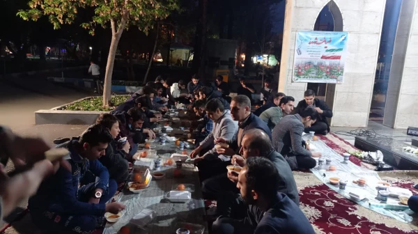 سفره معنوی افطار