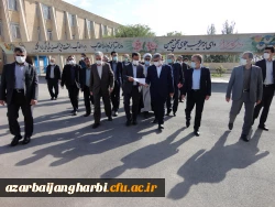 بازدید استاندار محترم وهیات همراه و مدیرکل آموزش و پرورش استان از پردیسهای دانشگاه فرهنگیان 6