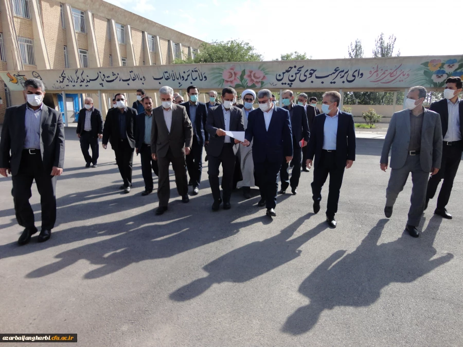 بازدید استاندار محترم وهیات همراه و مدیرکل آموزش و پرورش استان از پردیسهای دانشگاه فرهنگیان 6