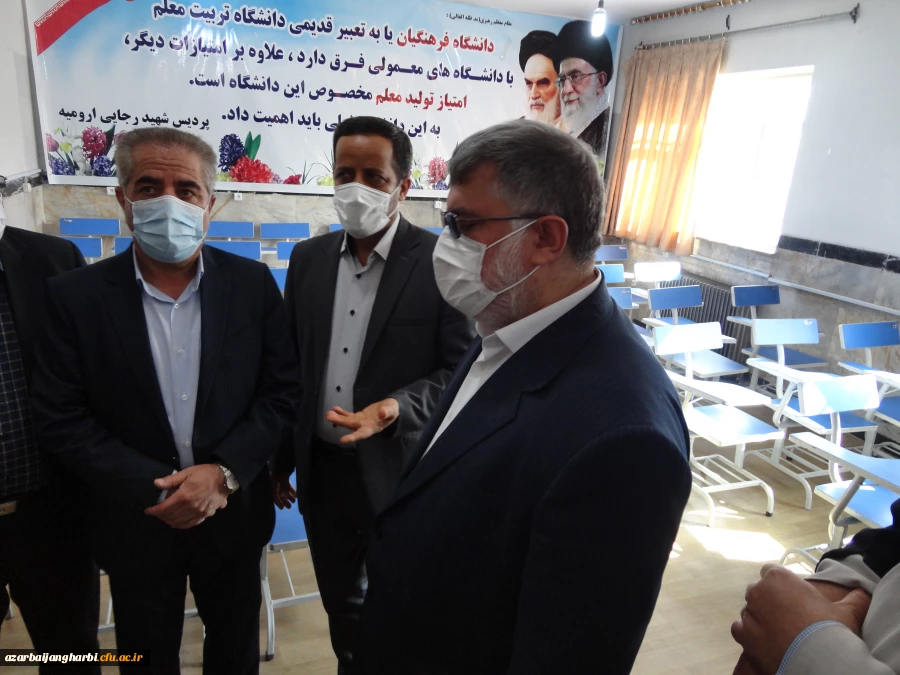 بازدید استاندار محترم وهیات همراه و مدیرکل آموزش و پرورش استان از پردیسهای دانشگاه فرهنگیان 8
