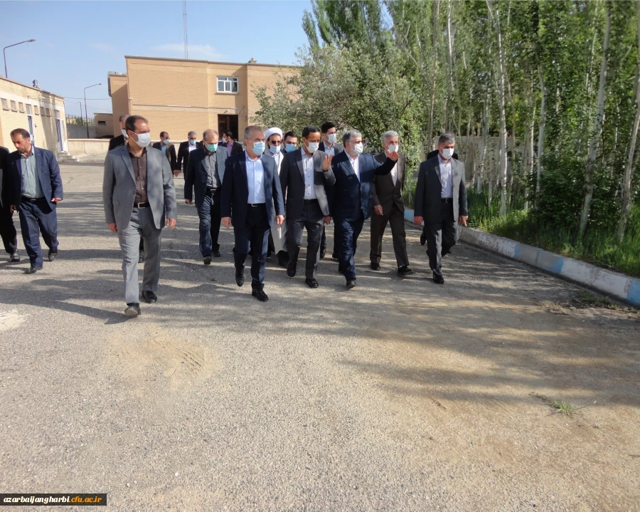 بازدید استاندار محترم وهیات همراه و مدیرکل آموزش و پرورش استان از پردیسهای دانشگاه فرهنگیان 10