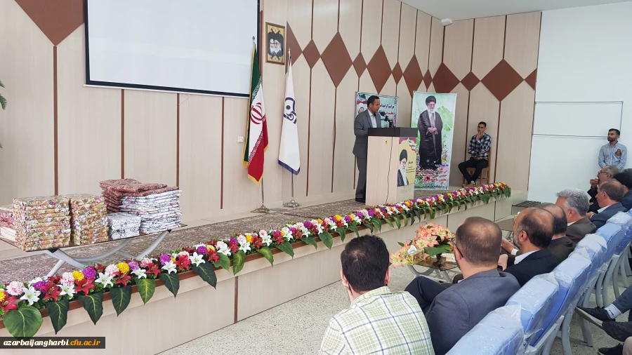 مراسم 'گرامیداشت مقام شامخ معلم در دانشگاه فرهنگیان واحد امام خمینی(ره) سلماس برگزار شد.