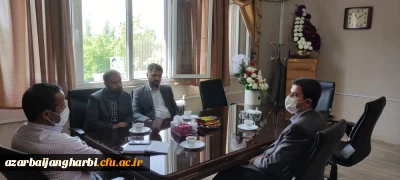 نشست مشترک سرپرست دانشگاه فرهنگیان استان و فرمانده بسیج دانشجویی استان